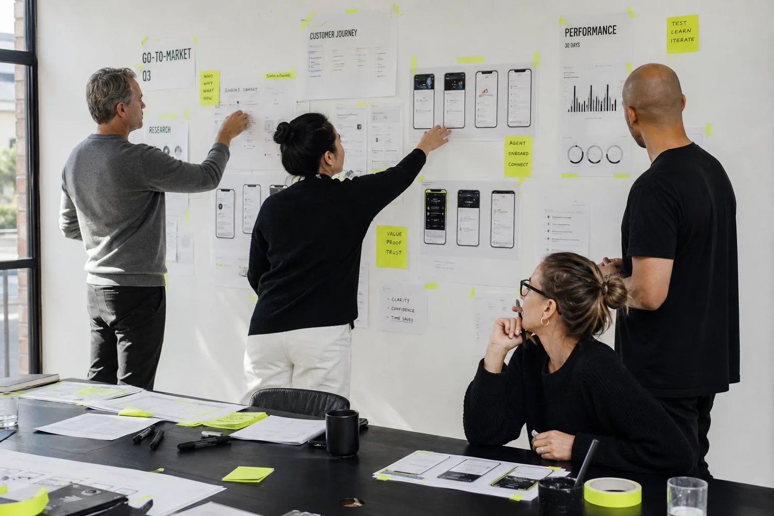Senior product and growth team building a go-to-market system